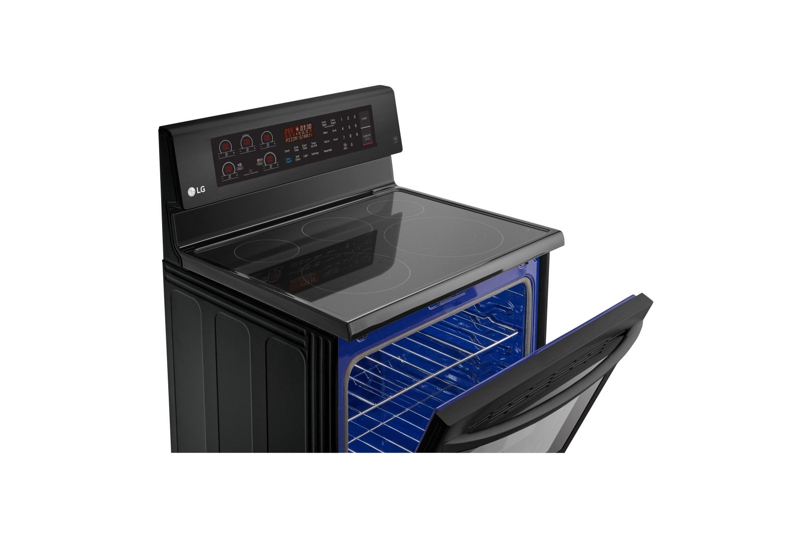 6.3 cu. ft. Electric Single Oven Range with True Convection and EasyClean LRE3194BM
