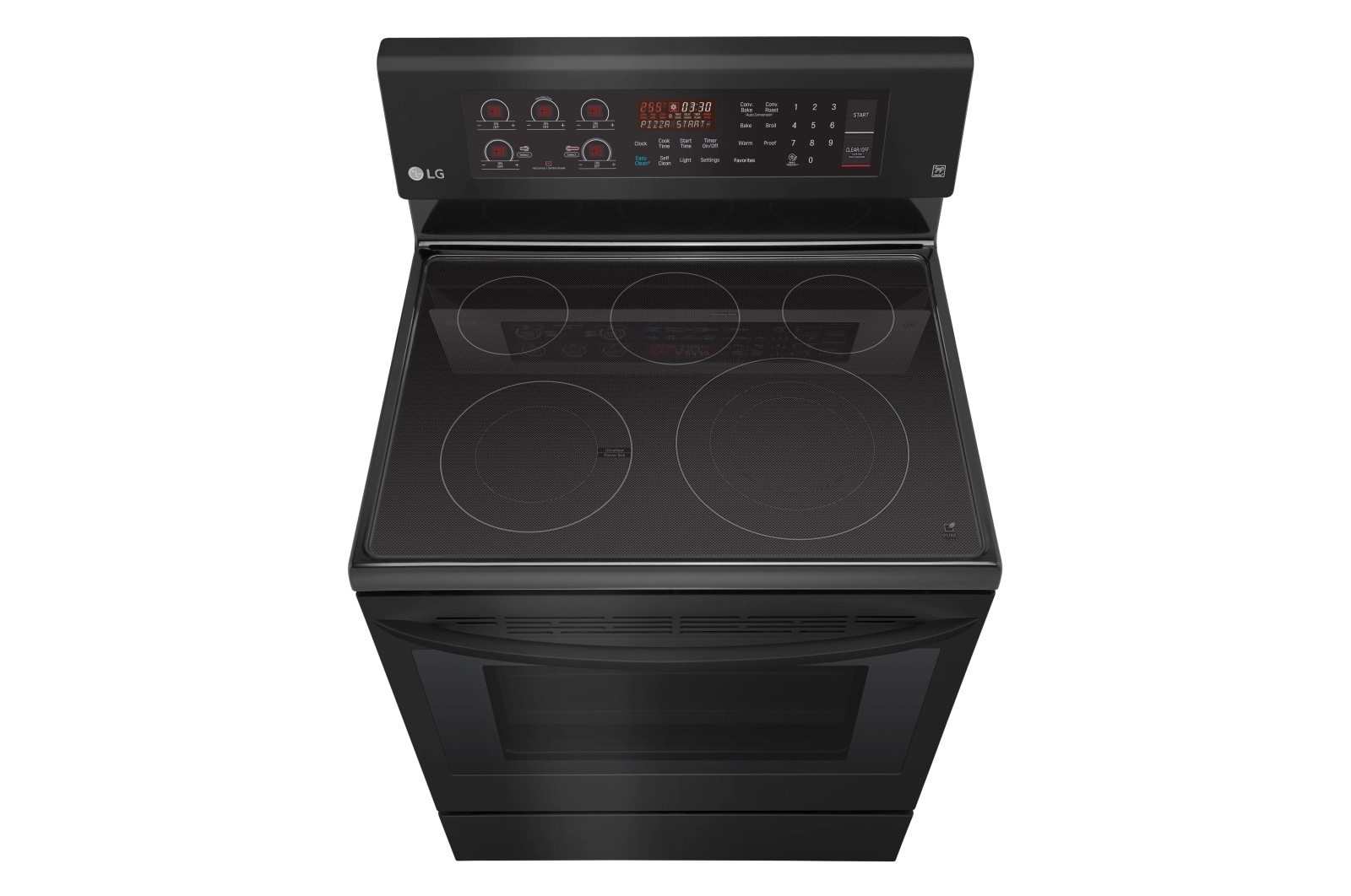 6.3 cu. ft. Electric Single Oven Range with True Convection and EasyClean LRE3194BM