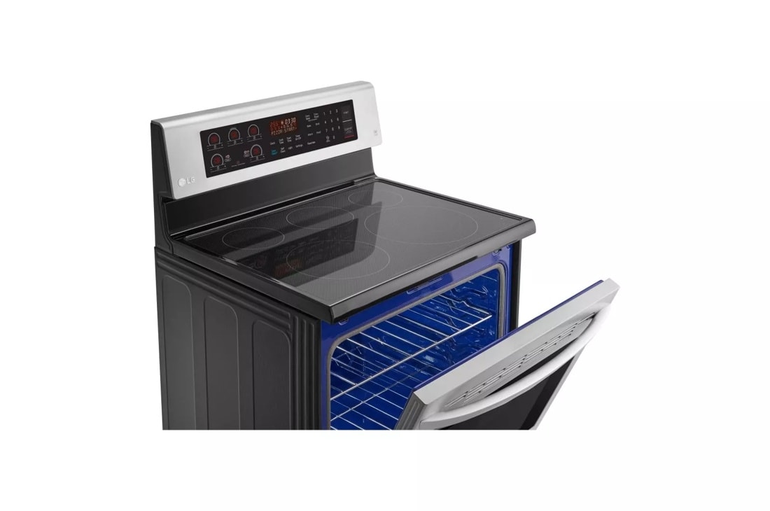 6.3 cu. ft. Electric Single Oven Range with True Convection and EasyClean® LRE3194ST