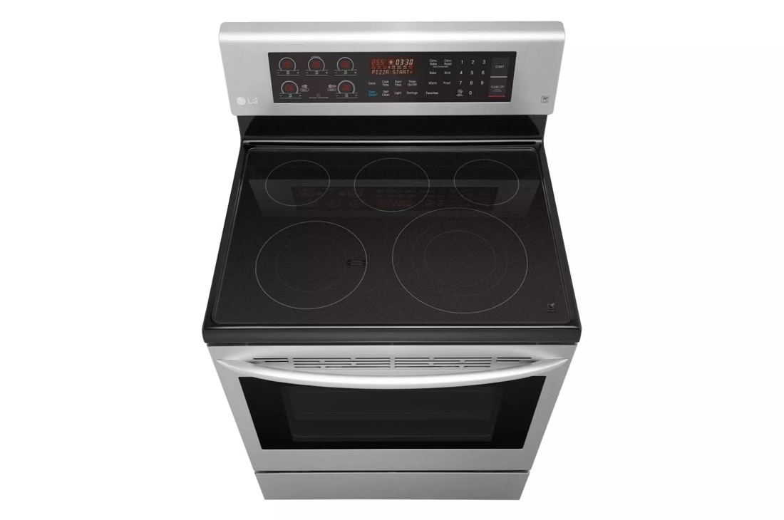 6.3 cu. ft. Electric Single Oven Range with True Convection and EasyClean® LRE3194ST