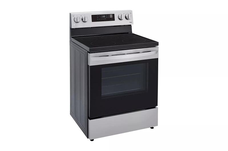 6.3 cu ft. Smart Wi-Fi Enabled Electric Range with EasyClean® view 2