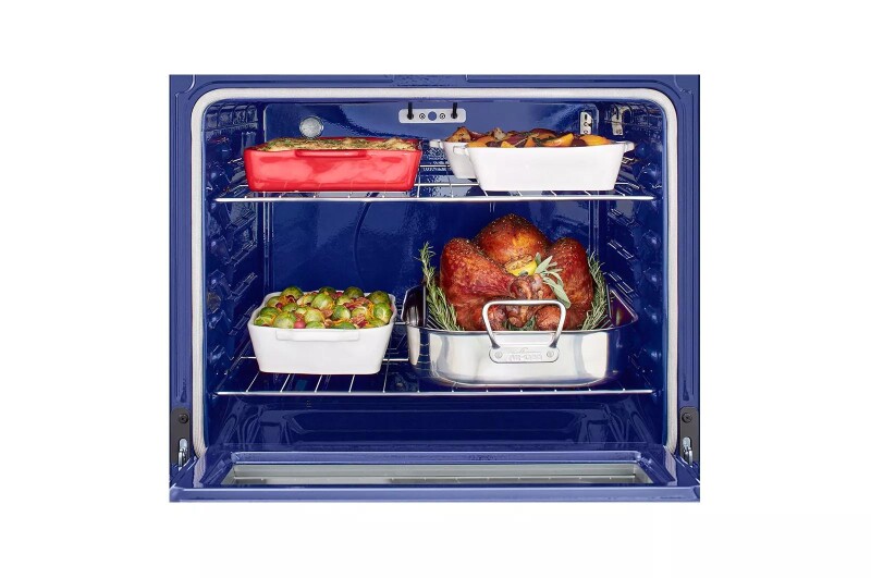 6.3 cu ft. Smart Wi-Fi Enabled Electric Range with EasyClean® view 10