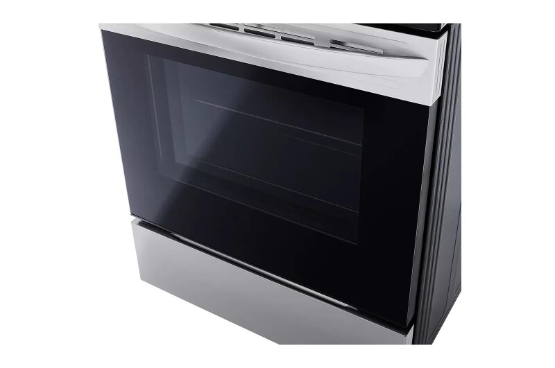 6.3 cu ft. Smart Wi-Fi Enabled Electric Range with EasyClean® view 6