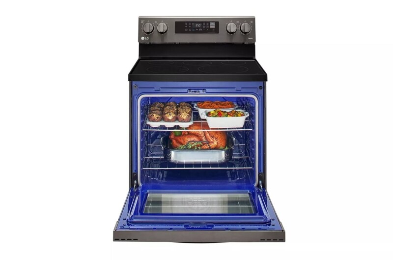 6.3 Cu. Ft. Smart Wi-fi Enabled Fan Convection Electric Range With Air Fry & Easyclean® LREL6323D