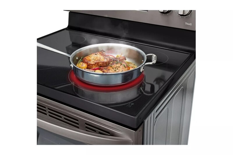 6.3 Cu. Ft. Smart Wi-fi Enabled Fan Convection Electric Range With Air Fry & Easyclean® LREL6323D