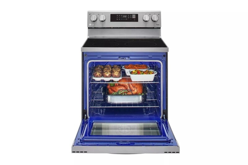 6.3 Cu. Ft. Smart Wi-fi Enabled Fan Convection Electric Range With Air Fry & Easyclean® LREL6323S