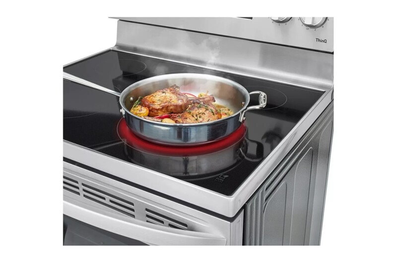 6.3 Cu. Ft. Smart Wi-fi Enabled Fan Convection Electric Range With Air Fry & Easyclean® LREL6323S
