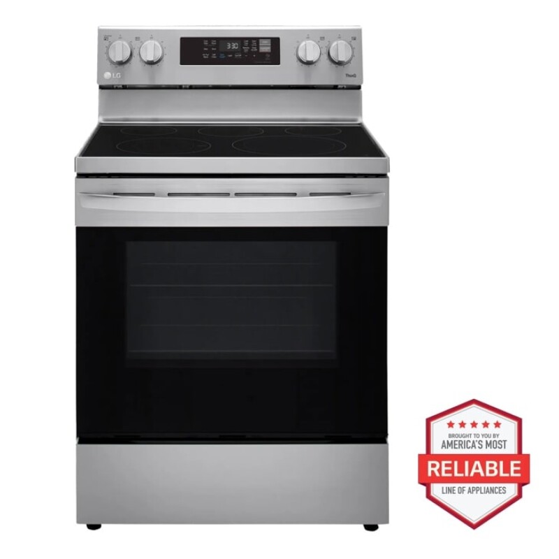 6.3 Cu. Ft. Smart Wi-fi Enabled Fan Convection Electric Range With Air Fry & Easyclean® LREL6323S