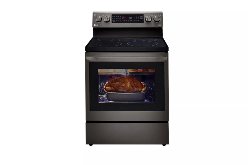 6.3 Cu. Ft. Smart Wi-fi Enabled True Convection Instaview® Electric Range With Air Fry LREL6325D