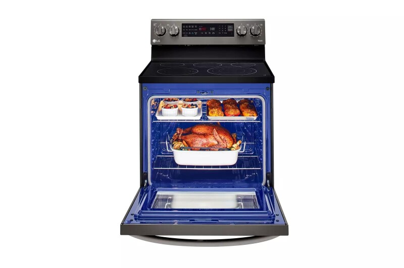 6.3 Cu. Ft. Smart Wi-fi Enabled True Convection Instaview® Electric Range With Air Fry LREL6325D