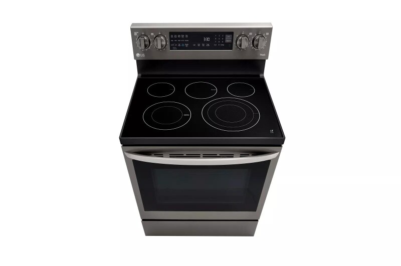 6.3 Cu. Ft. Smart Wi-fi Enabled True Convection Instaview® Electric Range With Air Fry LREL6325D