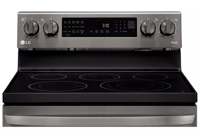 6.3 Cu. Ft. Smart Wi-fi Enabled True Convection Instaview® Electric Range With Air Fry LREL6325D