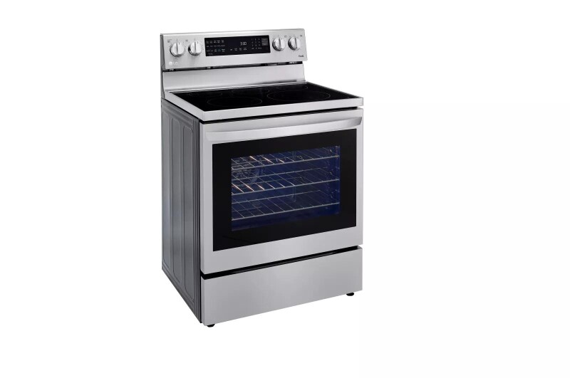 6.3 Cu. Ft. Smart Wi-fi Enabled True Convection Instaview® Electric Range With Air Fry LREL6325F