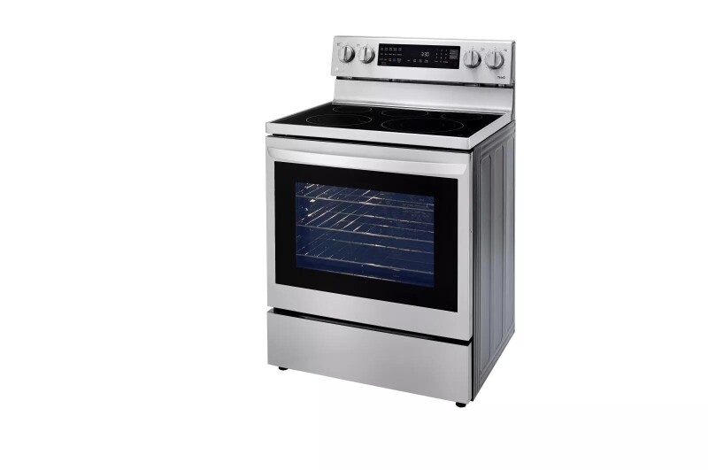6.3 Cu. Ft. Smart Wi-fi Enabled True Convection Instaview® Electric Range With Air Fry LREL6325F