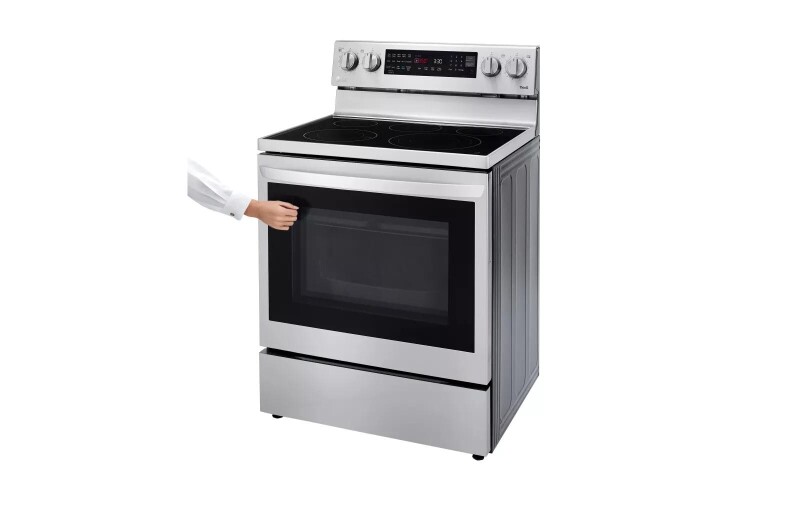 6.3 Cu. Ft. Smart Wi-fi Enabled True Convection Instaview® Electric Range With Air Fry LREL6325F