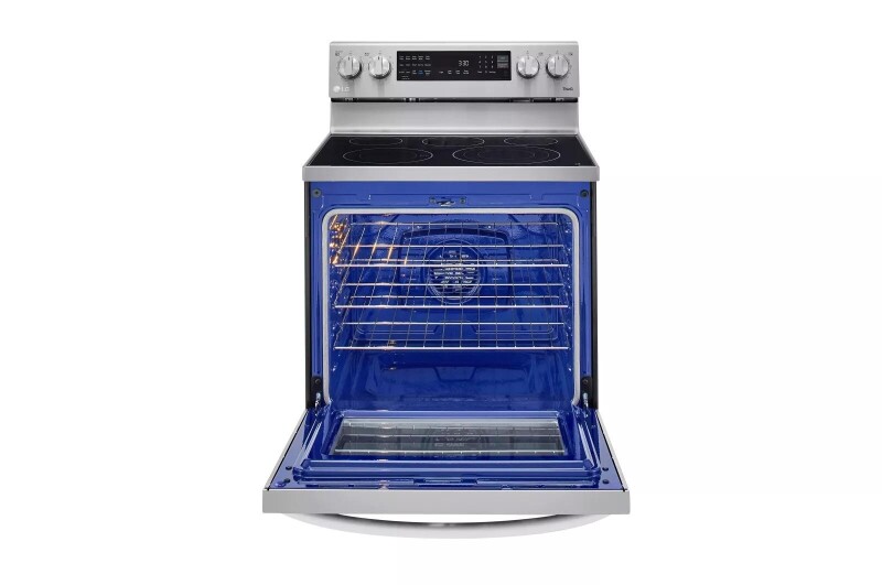 6.3 Cu. Ft. Smart Wi-fi Enabled True Convection Instaview® Electric Range With Air Fry LREL6325F