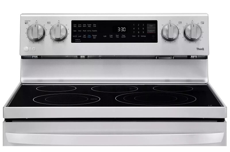 6.3 Cu. Ft. Smart Wi-fi Enabled True Convection Instaview® Electric Range With Air Fry LREL6325F