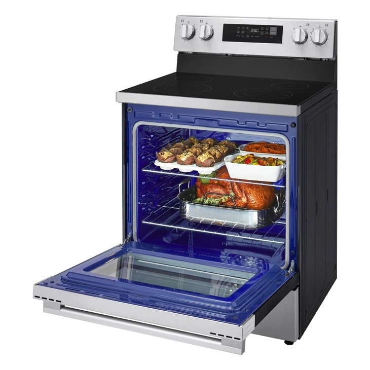 6.3 Cu. Ft. Smart Wi-fi Enabled Electric Range With Air Fry & Easyclean® LREN6321VE