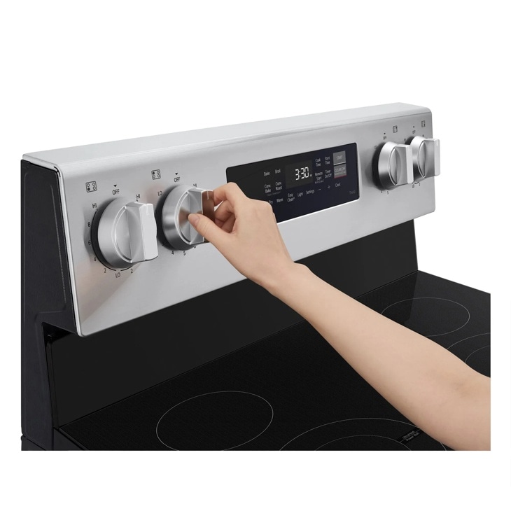 6.3 Cu. Ft. Smart Wi-fi Enabled Electric Range With Air Fry & Easyclean® LREN6321VE