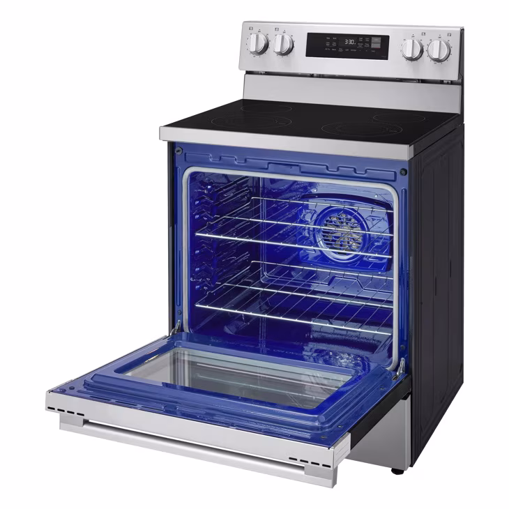 6.3 Cu. Ft. Smart Wi-fi Enabled Electric Range With Air Fry & Easyclean® LREN6321YE