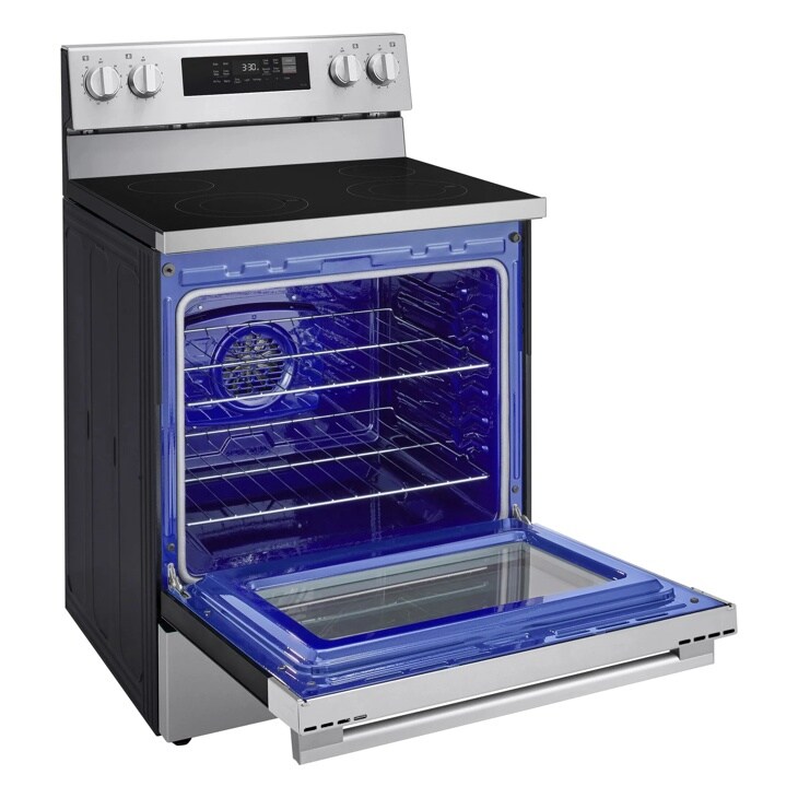 6.3 Cu. Ft. Smart Wi-fi Enabled Electric Range With Air Fry & Easyclean® LREN6321YE