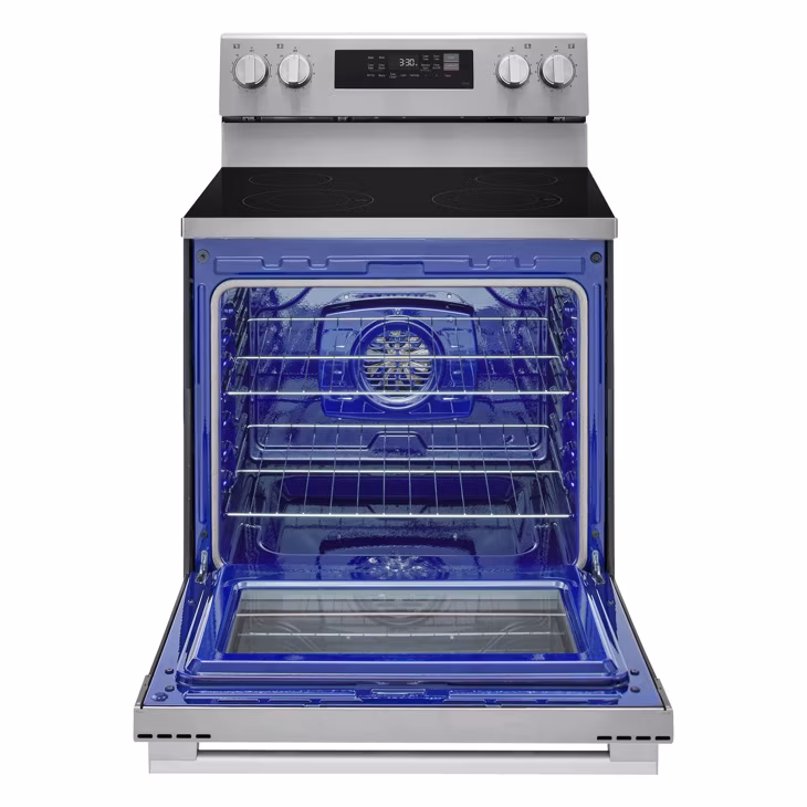 6.3 Cu. Ft. Smart Wi-fi Enabled Electric Range With Air Fry & Easyclean® LREN6321YE
