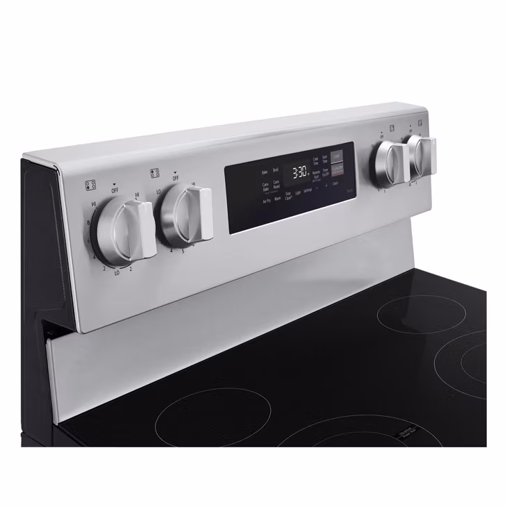 6.3 Cu. Ft. Smart Wi-fi Enabled Electric Range With Air Fry & Easyclean® LREN6321YE
