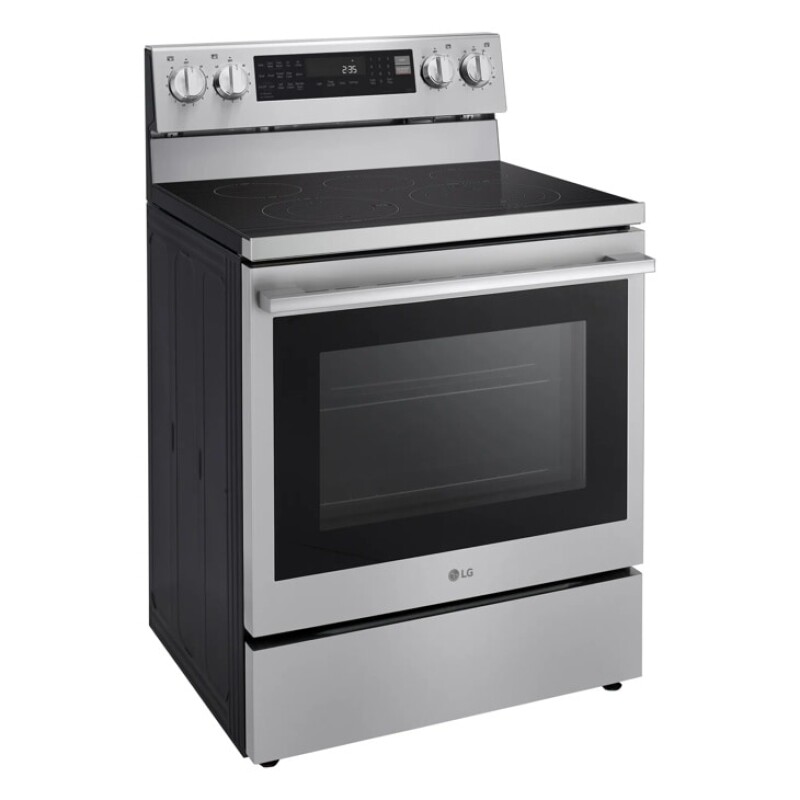6.3 cu. ft. Smart Wi-Fi Enabled ProBake Convection® Electric Range with Air Fry & EasyClean® view 3