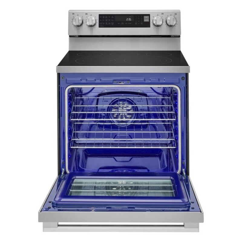 6.3 cu. ft. Smart Wi-Fi Enabled ProBake Convection® Electric Range with Air Fry & EasyClean® view 6