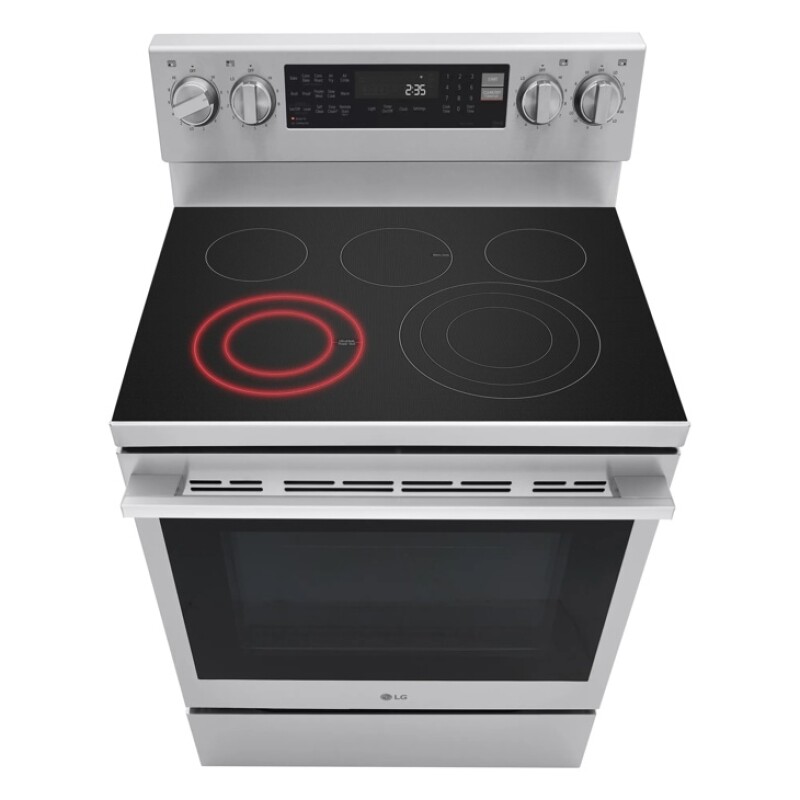 6.3 cu. ft. Smart Wi-Fi Enabled ProBake Convection® Electric Range with Air Fry & EasyClean® view 8