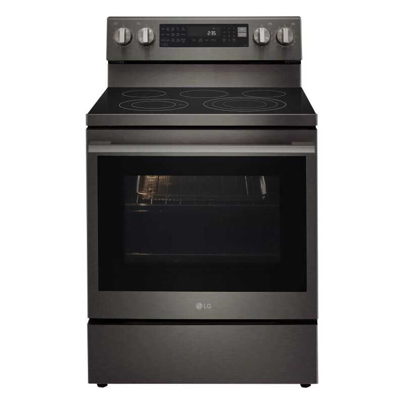 6.3 cu. ft. Smart Wi-Fi Enabled ProBake Convection® Electric Range with Air Fry & EasyClean® view 3
