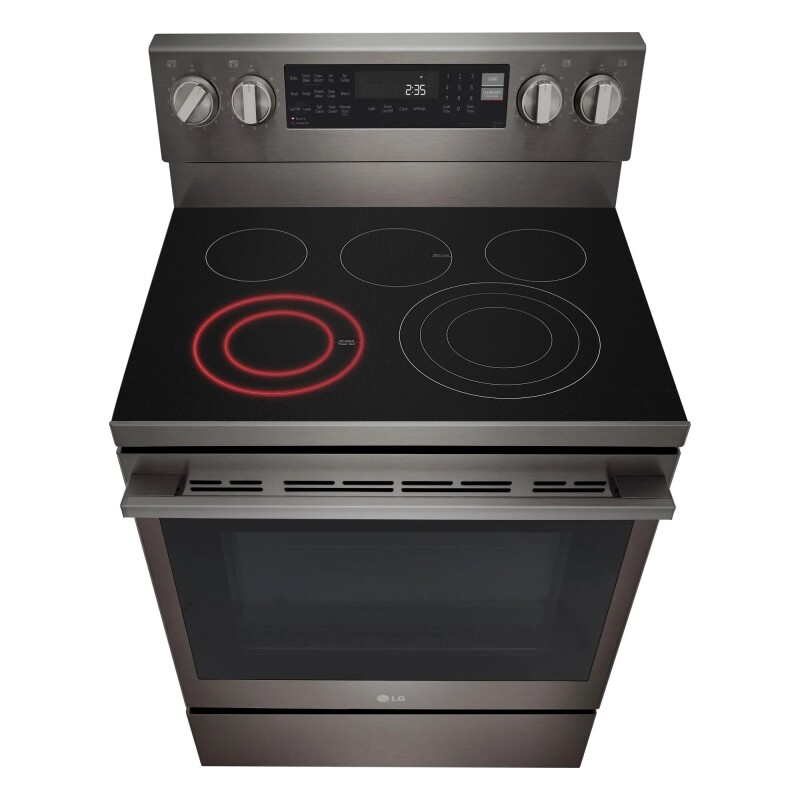 6.3 cu. ft. Smart Wi-Fi Enabled ProBake Convection® Electric Range with Air Fry & EasyClean® view 9