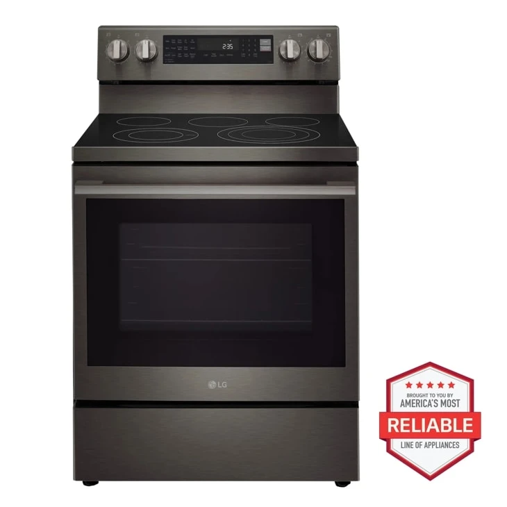 6.3 Cu. Ft. Smart Wi-fi Enabled Probake Convection® Electric Range With Air Fry & Easyclean® LREN6325ZE