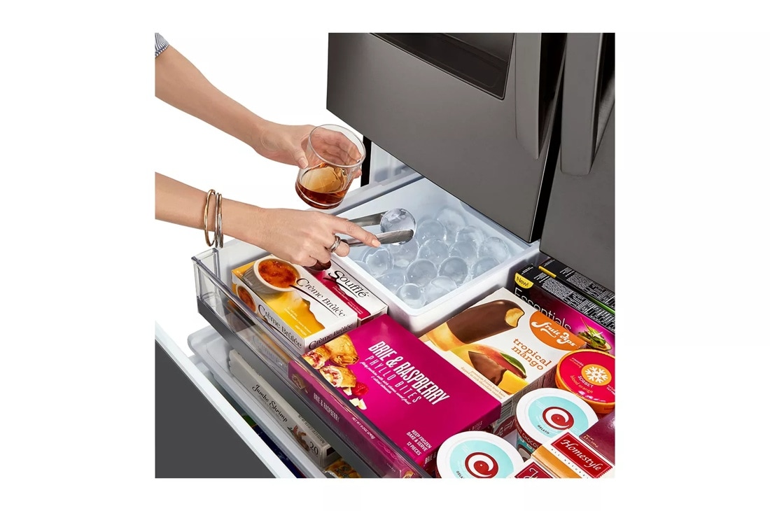 24 cu. ft. Smart wi-fi Enabled Door-in-Door® Counter-Depth Refrigerator with Craft Ice™ Maker LRFDC2406D