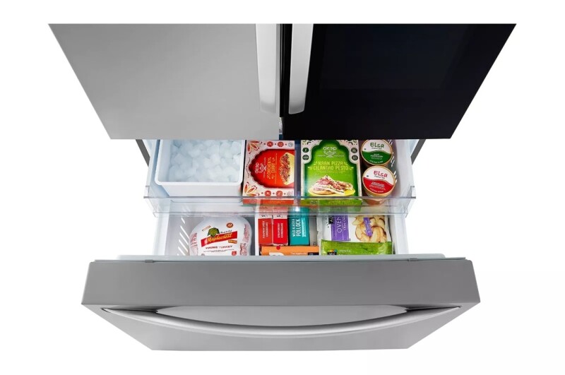 27 cu. ft. Smart InstaView® Counter-Depth MAX™ French Door Refrigerator LRFGC2706S