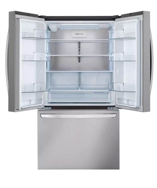 32 cu. ft. Smart Standard-Depth MAX ™ French Door Refrigerator view 4