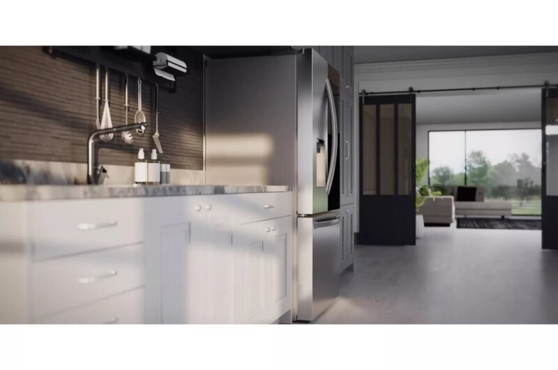 26 cu. ft. Smart InstaView® Counter-Depth MAX™ French Door Refrigerator view 2