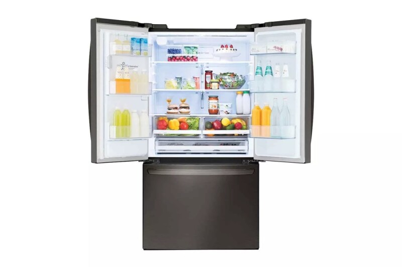 28 cu.ft 3 Door French Door, Standard Depth, Ice and Water with Single Ice view 11