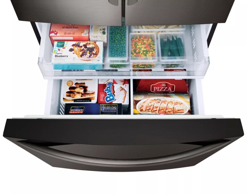28 cu.ft 3 Door French Door, Standard Depth, Ice and Water with Single Ice view 7