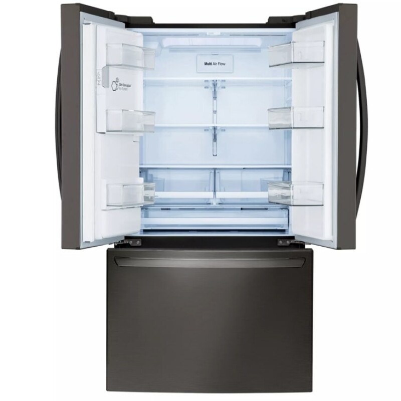 28 cu.ft 3 Door French Door, Standard Depth, Ice and Water with Single Ice view 5