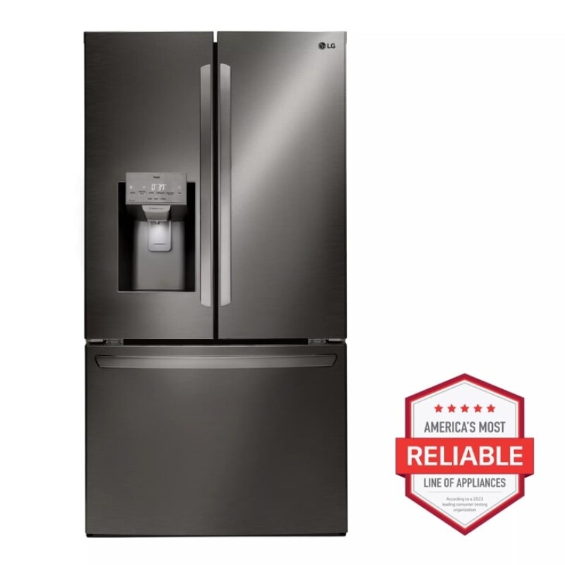 28 cu.ft 3 Door French Door, Standard Depth, Ice and Water with Single Ice view 19