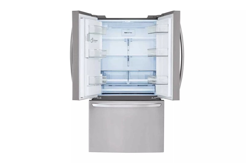 28 cu.ft 3 Door French Door, Standard Depth, Ice and Water with Single Ice view 3