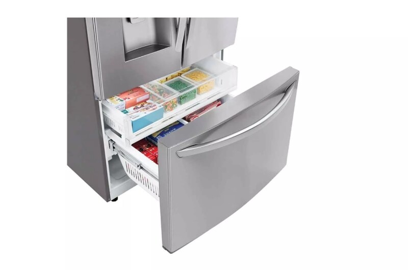28 cu.ft 3 Door French Door, Standard Depth, Ice and Water with Single Ice view 5