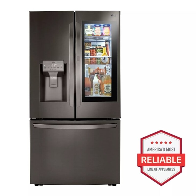 24 cu. ft. Smart wi-fi Enabled InstaView™ Door-in-Door® Counter-Depth Refrigerator with Craft Ice™ Maker LRFVC2406D