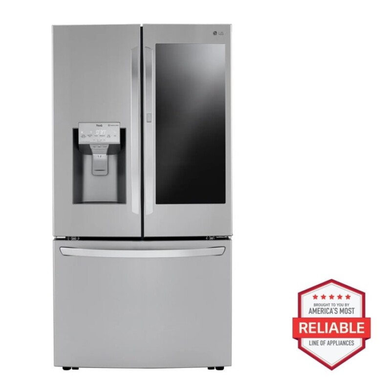 24 cu. ft. Smart wi-fi Enabled InstaView™ Door-in-Door® Counter-Depth Refrigerator with Craft Ice™ Maker LRFVC2406D