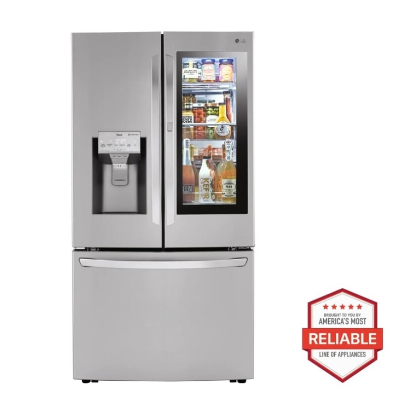 30 cu. ft. Smart InstaView™ Door-in-Door® Refrigerator with Craft Ice™ LRFVS3006S