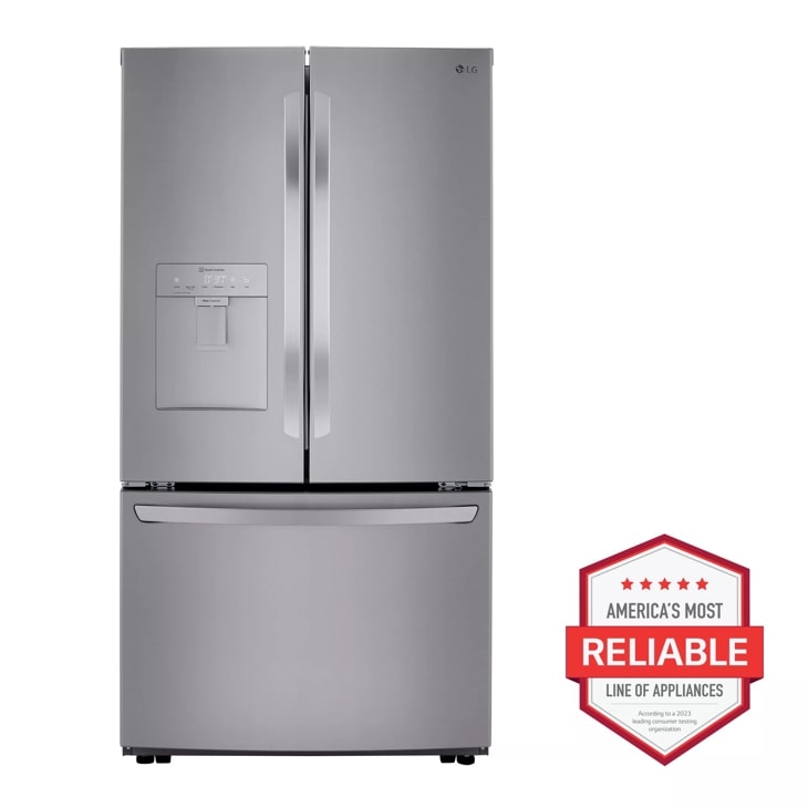 29 cu ft. French Door Refrigerator with Slim Design Water Dispenser LRFWS2906V
