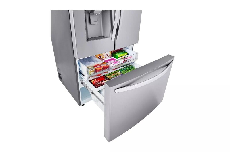 24 cu. ft. Smart French Door Counter-Depth Refrigerator view 9