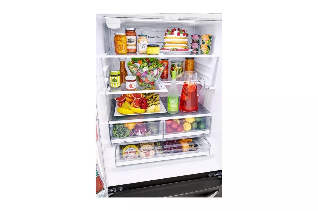 25 cu. ft. Smart Wi-Fi Enabled French Door Refrigerator LRFXS2503D