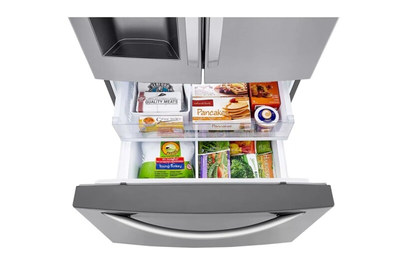 25 cu. ft. Smart wi-Fi Enabled French Door Refrigerator LRFXS2503S